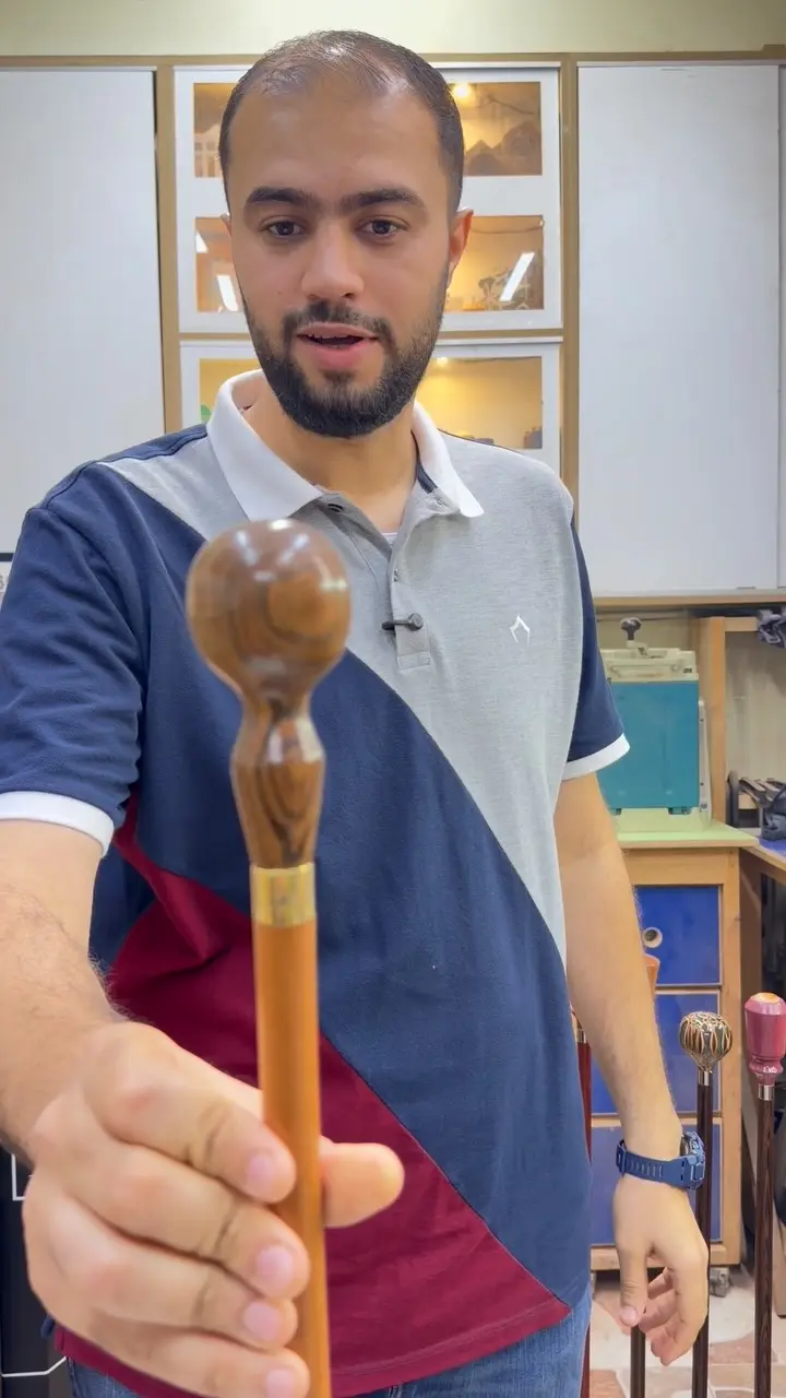 عصا خشب الكمثرى الأصفر